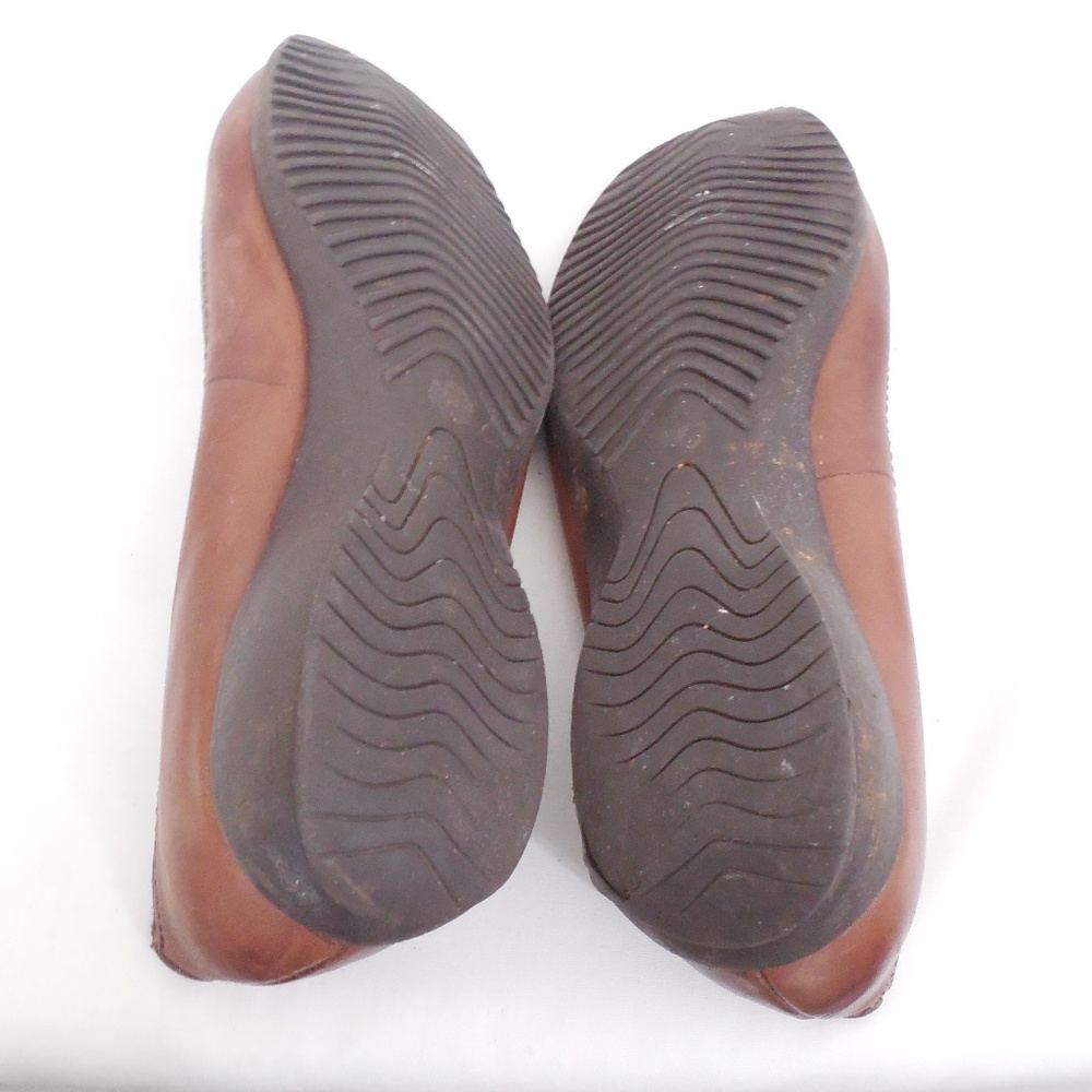 Brown Leather Shoes size 7 - Picture 4 of 5